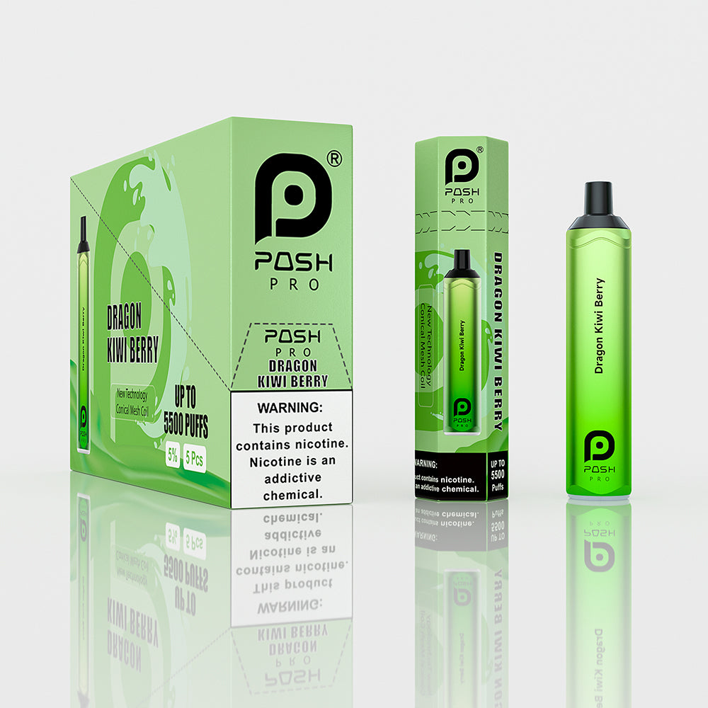 Posh Pro 5500 Disposable Rechargeable Vapes