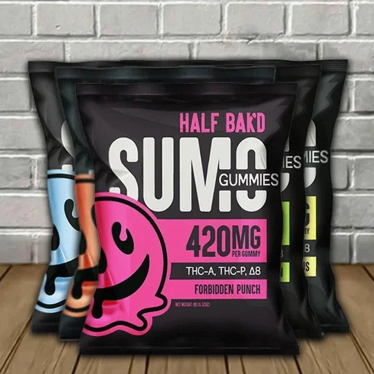Half Bak'd Sumo Blend Gummies 2ct 420mg