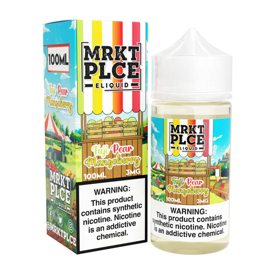 MRKT PLCE Series 100mL E-liquid - Fuji Pear Mangoberry