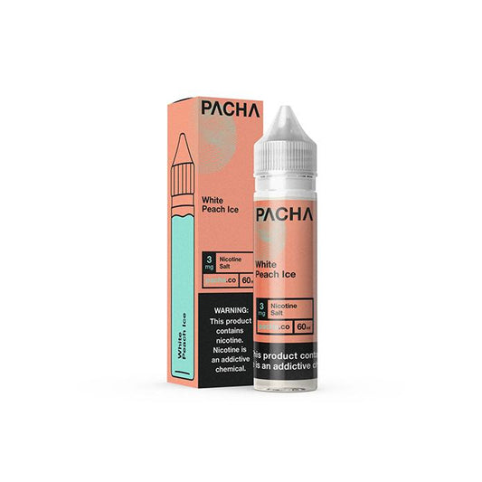 Pacha Mama E-Liquid - White peach Ice