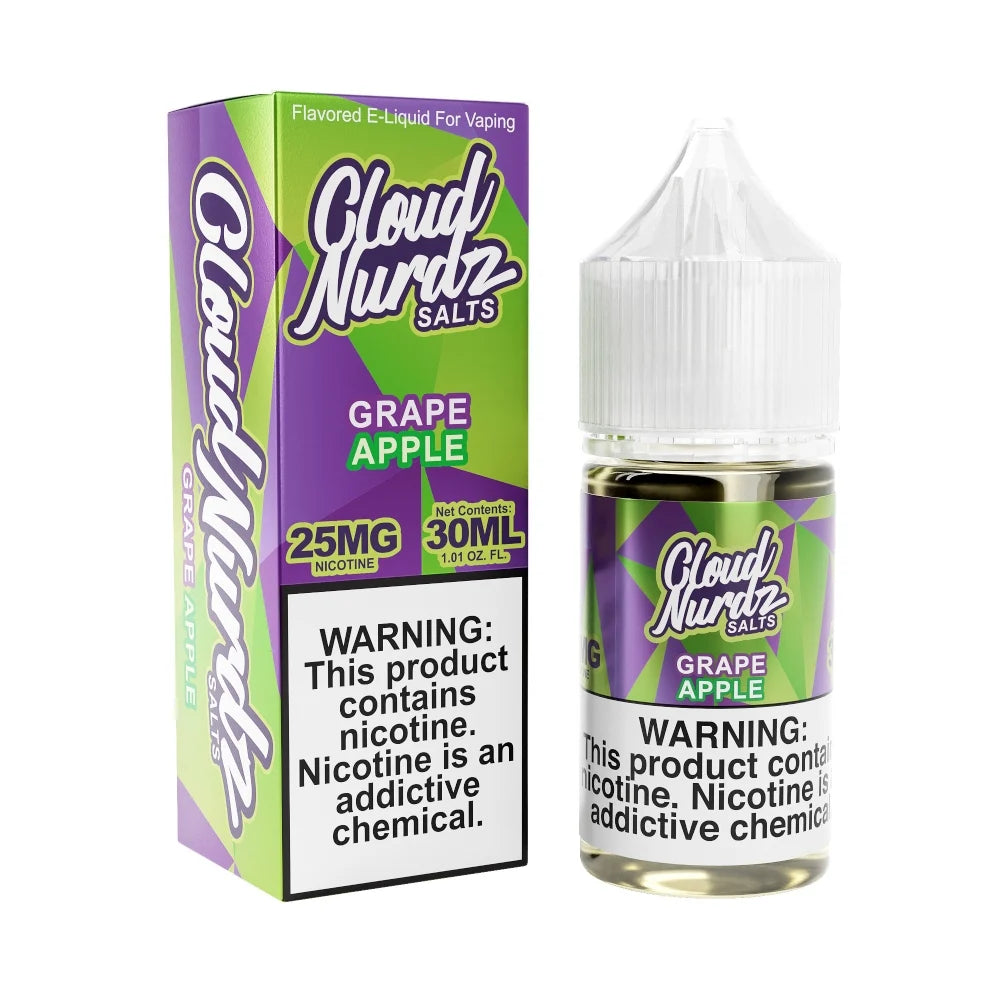 Cloud Nurdz Salt Nic - Grape Apple