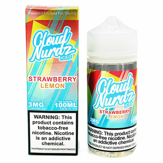 Cloud Nurdz E-Liquid - Strawberry Mango Iced