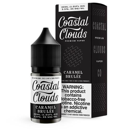 Coastal Clouds Salt Nic - Caramel Brûlée