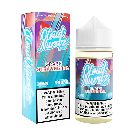 Cloud Nurdz E-Liquid - Grape Strawberry Iced
