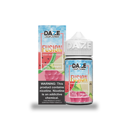 7 Daze Salt - Raspberry Green Apple Watermelon Iced