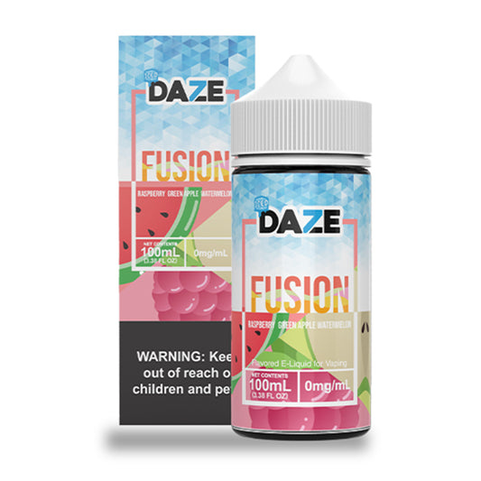 7 Daze E-Liquid - Raspberry Green Apple Watermelon Iced